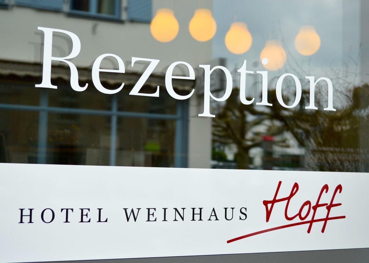 Hotel Weinhaus Hoff Бад-Хоннеф-на-Рейне Экстерьер фото